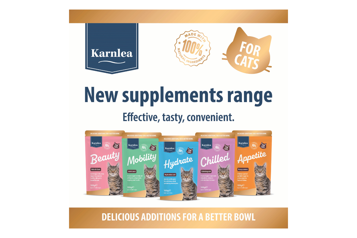 Karnlea Launches Groundbreaking Supplement Range for Cats