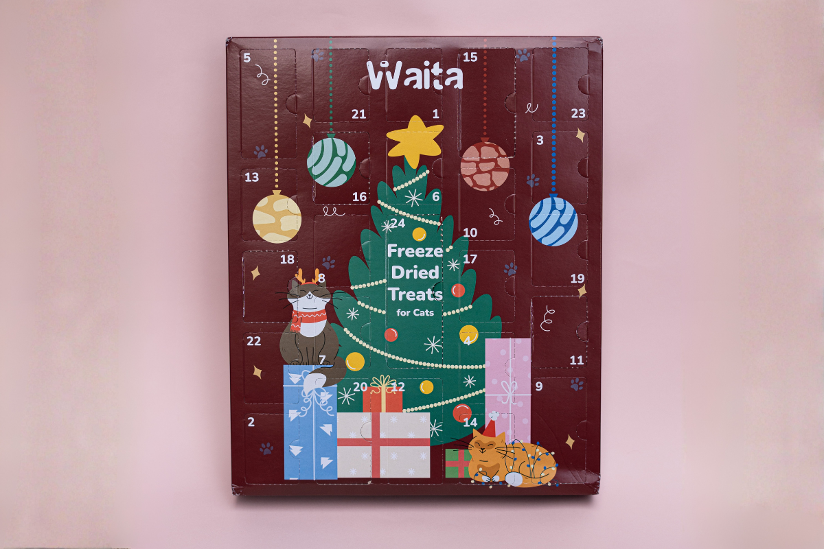 A Festive Feast for Cats This Christmas with Waita Pets New Advent Calendars.
